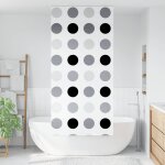 Vidaxl store enrouleur de douche 110x240 cm largeur du tissu 106 cm