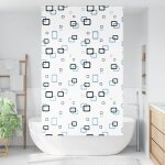 Vidaxl store enrouleur de douche 140x240 cm largeur du tissu 136 cm