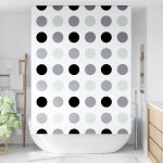 Vidaxl store enrouleur de douche 150x240 cm largeur du tissu 146 cm