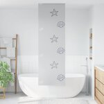 Vidaxl store enrouleur de douche 60x240 cm largeur du tissu 56 cm