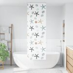 Vidaxl store enrouleur de douche 70x240 cm largeur du tissu 66 cm Vidaxl store enrouleur de douche 70x240 cm largeur du tissu 66 cm