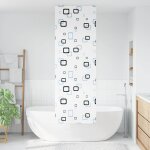 Vidaxl store enrouleur de douche 80x240 cm largeur du tissu 76 cm