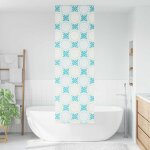 Vidaxl store enrouleur de douche 80x240 cm largeur du tissu 76 cm Vidaxl store enrouleur de douche 80x240 cm largeur du tissu 76 cm