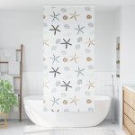 Vidaxl store enrouleur de douche avec cassette largeur du tissu 106 cm