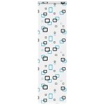 Vidaxl store enrouleur de douche avec cassette largeur du tissu 66 cm