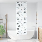 Vidaxl store enrouleur de douche avec cassette largeur du tissu 66 cm