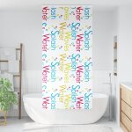 Vidaxl store enrouleur de douche avec cassette largeur du tissu 86 cm