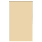 Vidaxl store enrouleur occultant 104, 4 x 175 cm, largeur du tissu 100 cm, beige