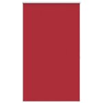 Vidaxl store enrouleur occultant 124, 4 x 175 cm, largeur du tissu 120 cm, rouge