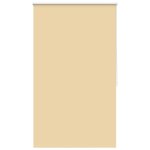 Vidaxl store enrouleur occultant 124, 4 x 175 cm, largeur du tissu 120 cm, beige
