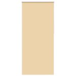 Vidaxl store enrouleur occultant 124, 4x230 cm tissu de 120 cm beige
