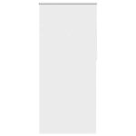 Vidaxl store enrouleur occultant 124, 4x230 cm tissu de 120 cm blanc