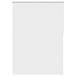 Vidaxl store enrouleur occultant 144, 4 x 230 cm, largeur du tissu 140 cm, blanc