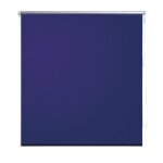 Vidaxl store enrouleur occultant 140 x 230 cm bleu