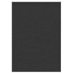 Vidaxl store enrouleur occultant 144, 4 x 230 cm, largeur du tissu 140 cm, noir