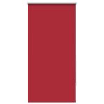 Vidaxl store enrouleur occultant 64, 4 x 120 cm, largeur du tissu 60 cm, rouge