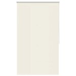 Vidaxl store enrouleur occultant 84, 4 x 175 cm, largeur du tissu 80 cm, blanc cass�