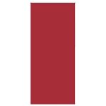 Vidaxl store enrouleur occultant 84, 4 x 230 cm, largeur du tissu 80 cm, rouge