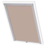 Vidaxl store enrouleur occultant beige c04