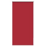 Vidaxl store enrouleur occultant 64, 4 x 120 cm, largeur du tissu 60 cm, rouge