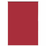 Vidaxl store enrouleur occultant rouge largeur du tissu 110, 7 cm