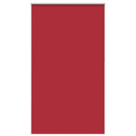 Vidaxl store enrouleur occultant rouge largeur du tissu 121, 6 cm