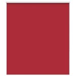 Vidaxl store enrouleur occultant rouge largeur du tissu 121, 6 cm