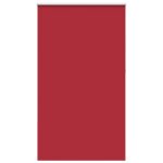 Vidaxl store enrouleur occultant rouge largeur du tissu 126, 6 cm
