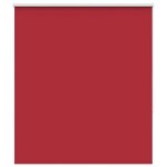 Vidaxl store enrouleur occultant rouge largeur du tissu 131, 6 cm