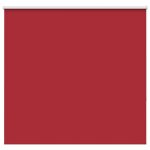 Vidaxl store enrouleur occultant rouge largeur du tissu 141, 6 cm