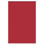Vidaxl store enrouleur occultant rouge largeur du tissu 141, 6 cm