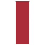 Vidaxl store enrouleur occultant rouge largeur du tissu 35, 7 cm