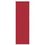 Vidaxl store enrouleur occultant rouge largeur du tissu 50, 7 cm