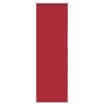 Vidaxl store enrouleur occultant rouge largeur du tissu 55, 7 cm