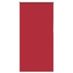 Vidaxl store enrouleur occultant rouge largeur du tissu 65, 7 cm
