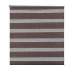 Vidaxl store v�nitien zebra 120, 9 x 175 cm, largeur du tissu 116, 7 cm, couleur caf�