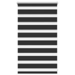 Vidaxl store v�nitien z�br� 50, 9 x 100 cm, largeur du tissu 46, 7 cm, noir