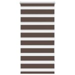 Vidaxl store zebra 60, 9 x 120 cm, largeur du tissu 56, 7 cm, couleur caf�
