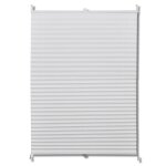 Vidaxl store pliss 60x125 cm blanc