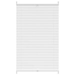 Vidaxl store pliss� 80x125 cm blanc