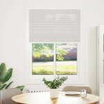 Vidaxl store plissé gris clair 95x100 cm largeur du tissu 94, 4 cm Vidaxl store plissé gris clair 95x100 cm largeur du tissu 94, 4 cm
