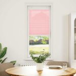 Vidaxl store pliss� rose 50x150 cm largeur du tissu 49, 4 cm polyester
