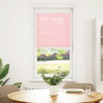 Vidaxl store pliss� rose 60x100 cm largeur du tissu 59, 4 cm polyester