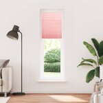 Vidaxl store pliss� rose 60x200 cm largeur du tissu 59, 4 cm polyester