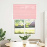 Vidaxl store pliss� rose 90x150 cm largeur du tissu 89, 4 cm polyester