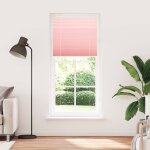 Vidaxl store pliss� rose 90x200 cm largeur du tissu 89, 4 cm polyester