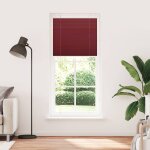 Vidaxl store pliss� rouge bordeaux 100x200 cm largeur du tissu 99, 4 cm