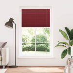 Vidaxl store plissé rouge bordeaux 115x200 cm largeur du tissu 114, 4cm Vidaxl store plissé rouge bordeaux 115x200 cm largeur du tissu 114, 4cm