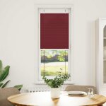 Vidaxl store plissé rouge bordeaux 40x150 cm largeur du tissu 39, 4 cm Vidaxl store plissé rouge bordeaux 40x150 cm largeur du tissu 39, 4 cm