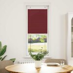 Vidaxl store pliss rouge bordeaux 50x100 cm largeur du tissu 49, 4 cm